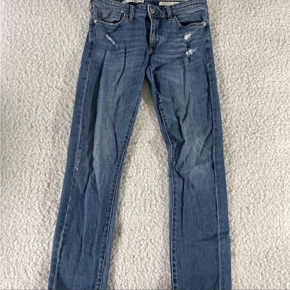 Anthro pilcro boyfriend jeans 27